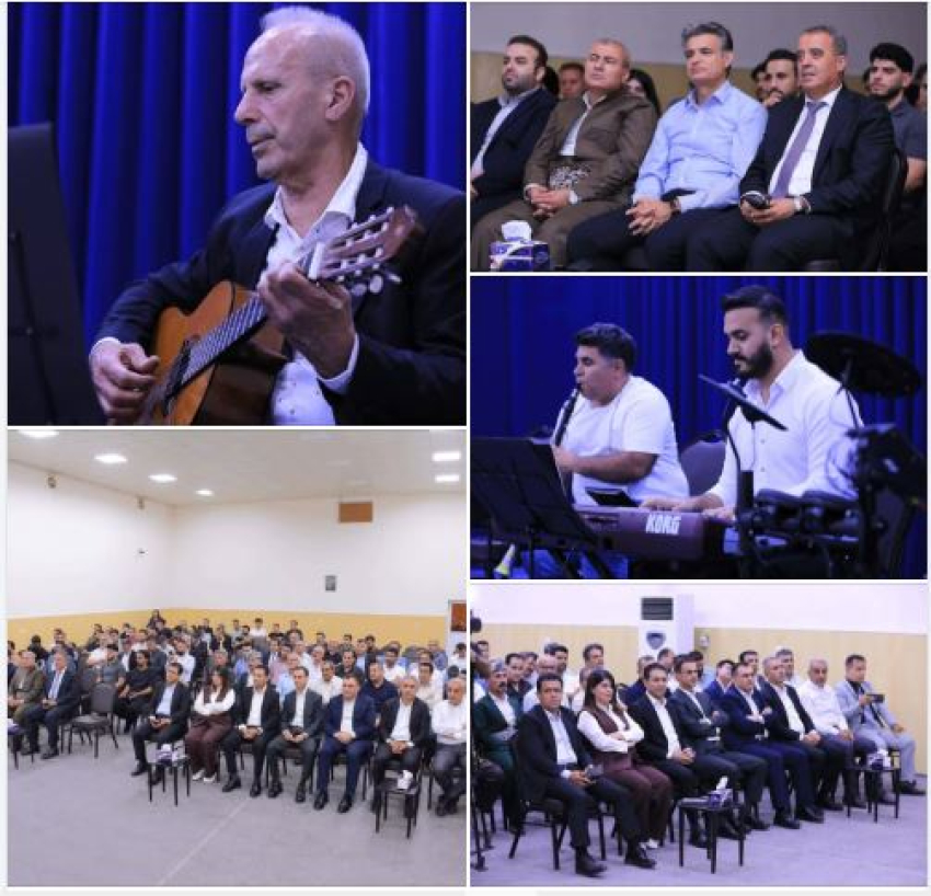 هەرێمی سۆرانی YNDK بەشداری لەئێواره‌ کۆنسێرتێکی موزيكدا دەکات