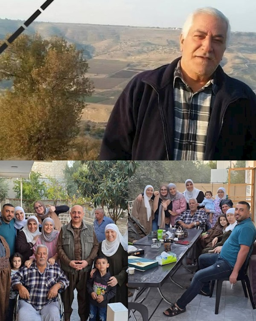 غفور مخموري يعزي عائلة الفقيد انور الکوردي (أبو فراس)