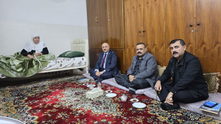 *سكرتێری گشتیی YNDK سەردانى نەزیفە خان کاک مەلای مشاری دەکات*