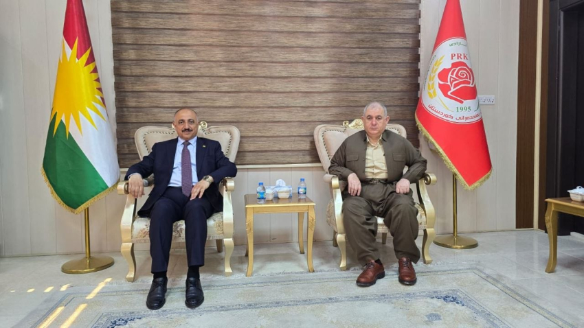 *سكرتێری گشتیی YNDK سەردانى سکرتێری گشتیی پارتی رەنجدەرانی کوردستان دەکات*