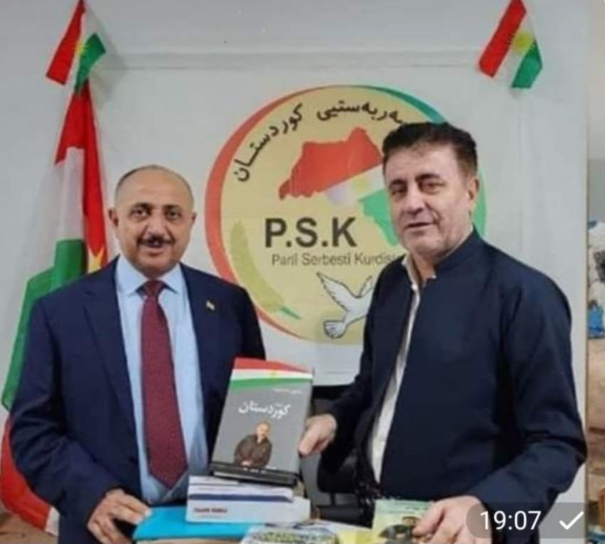 پەیامی پیرۆزبایی پارتى سه‌ربه‌ستيى كوردستان  بۆ (31)ــه‌مين ساڵیادی دامەزراندنی یەكێتی نەتەوەیی دیموكراتی كوردستان YNDK